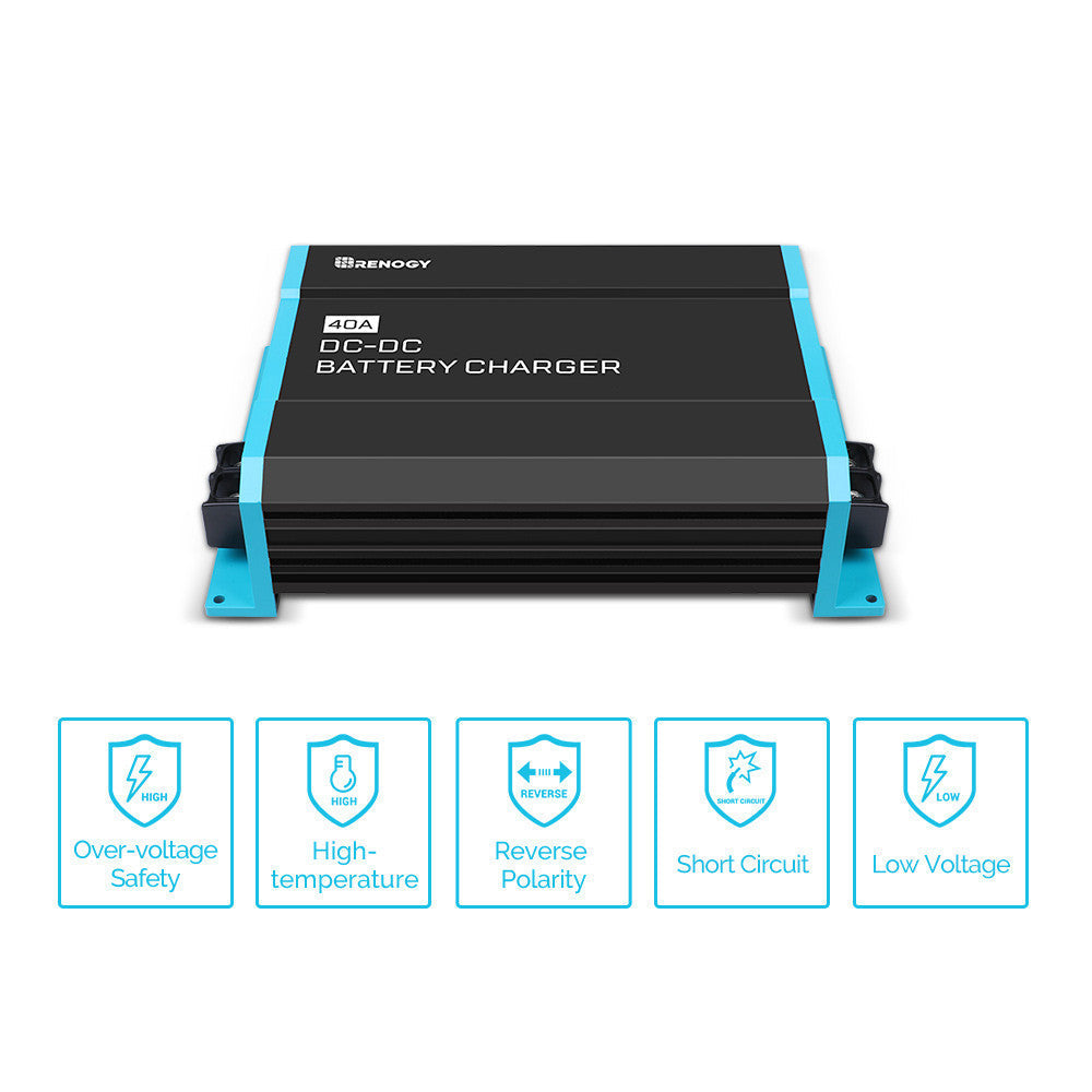 12V 40A DC to DC On-Board Battery Charger