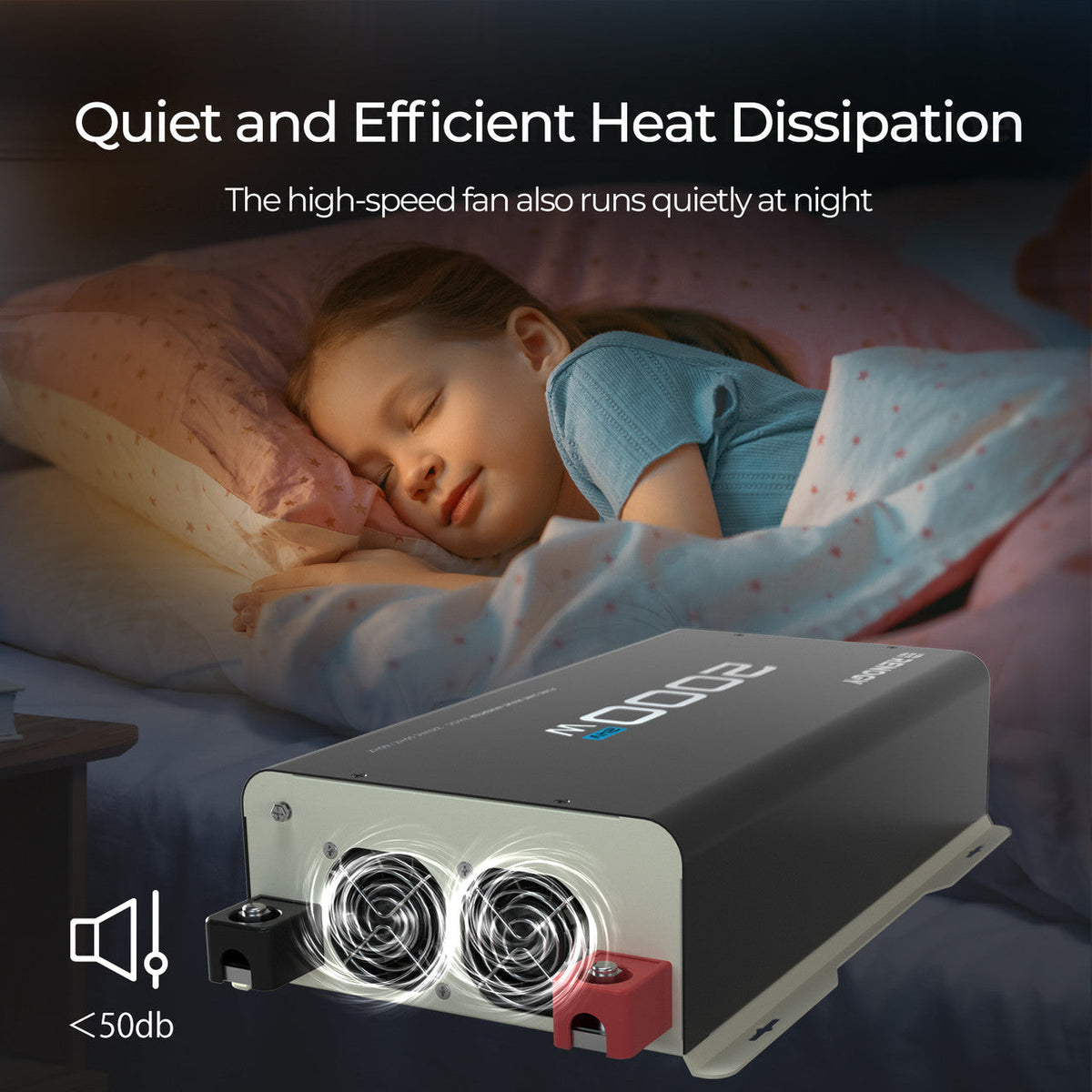 2000W 24V pure sine wave inverter