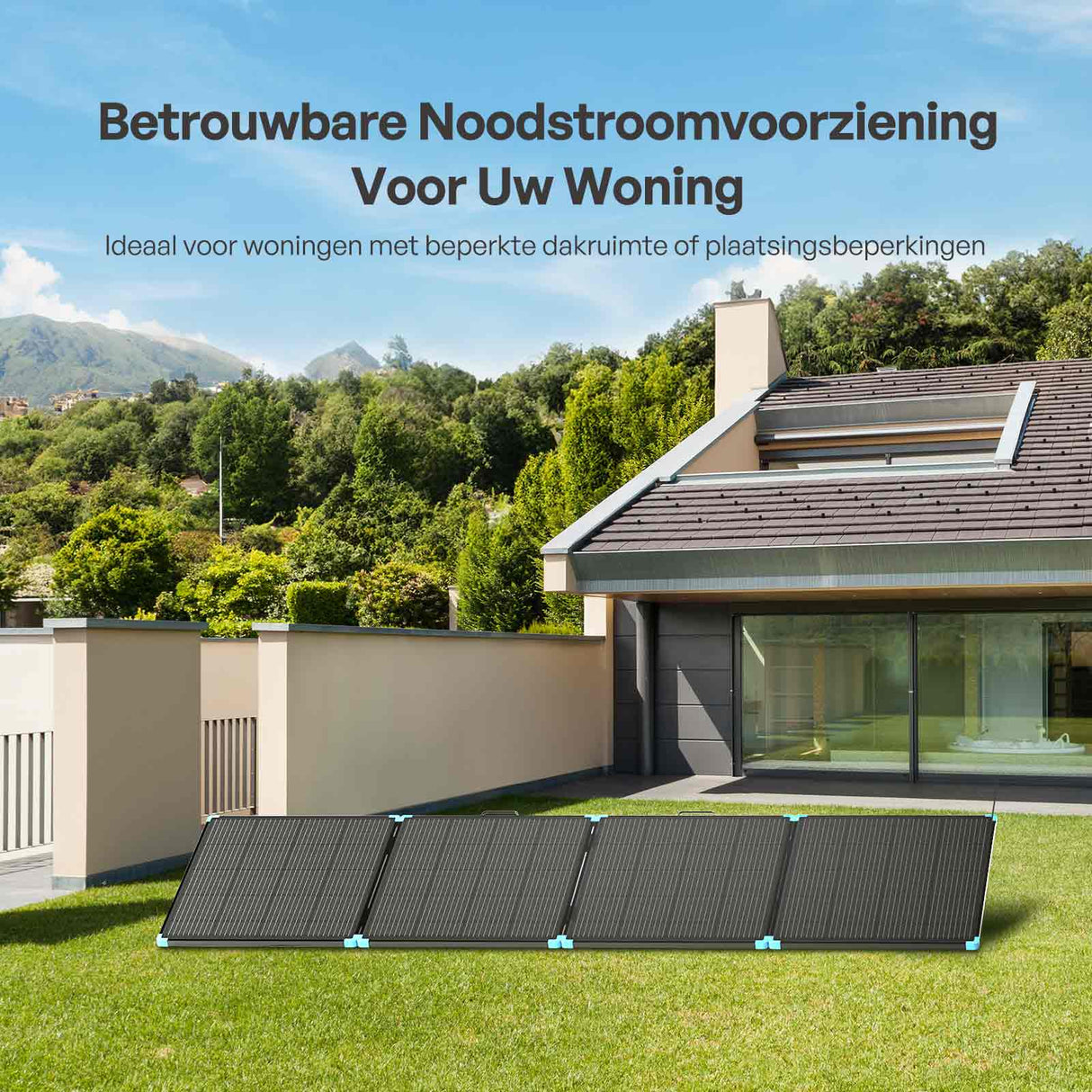 400W Draagbare Zonnekoffer – Lichtgewicht en Krachtig