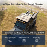 12V 400W Draagbaar Zonnepaneel met N-type cel