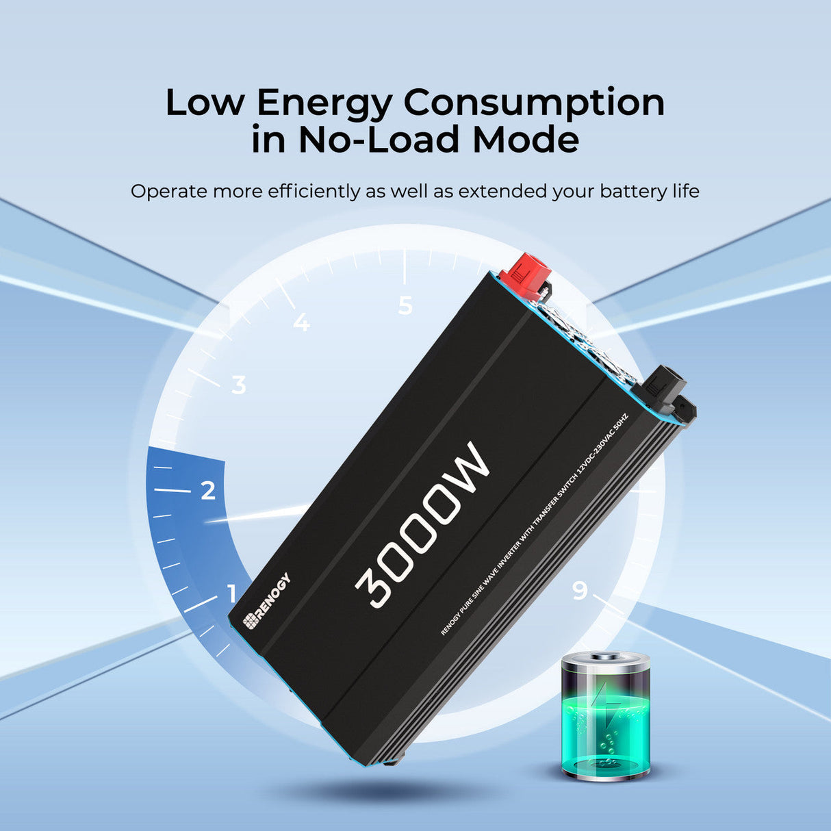 12V 3000W Zonne-omvormer Pure Sinus | Camper, Motorhome & Off-Grid