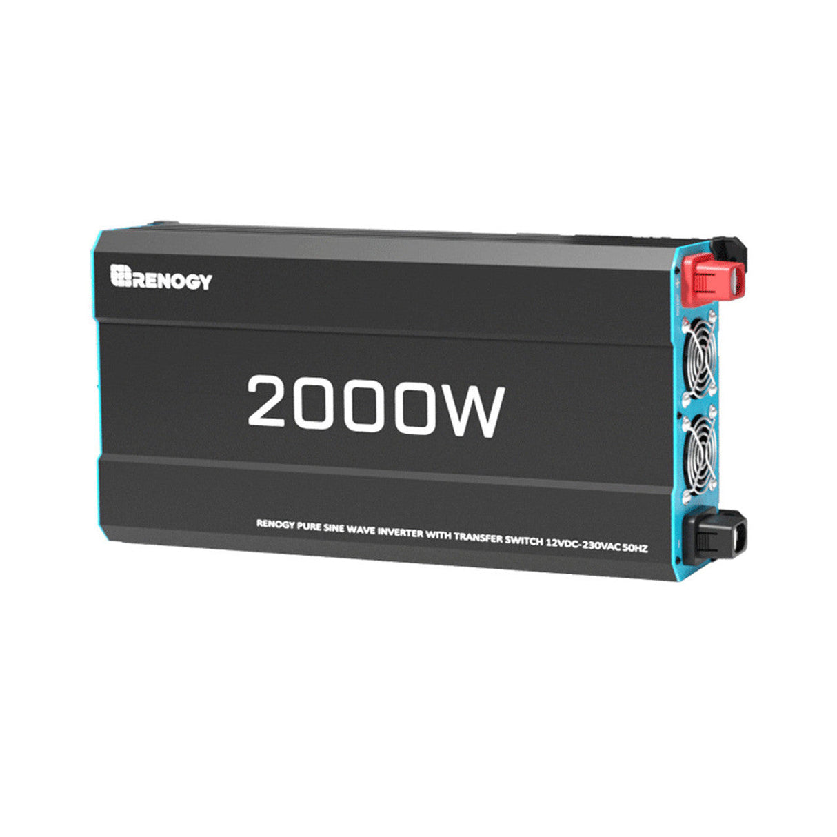 12V 2000W Zonne-omvormer Pure Sinus – DC naar AC voor Camper, Buscamper & Off-Grid
