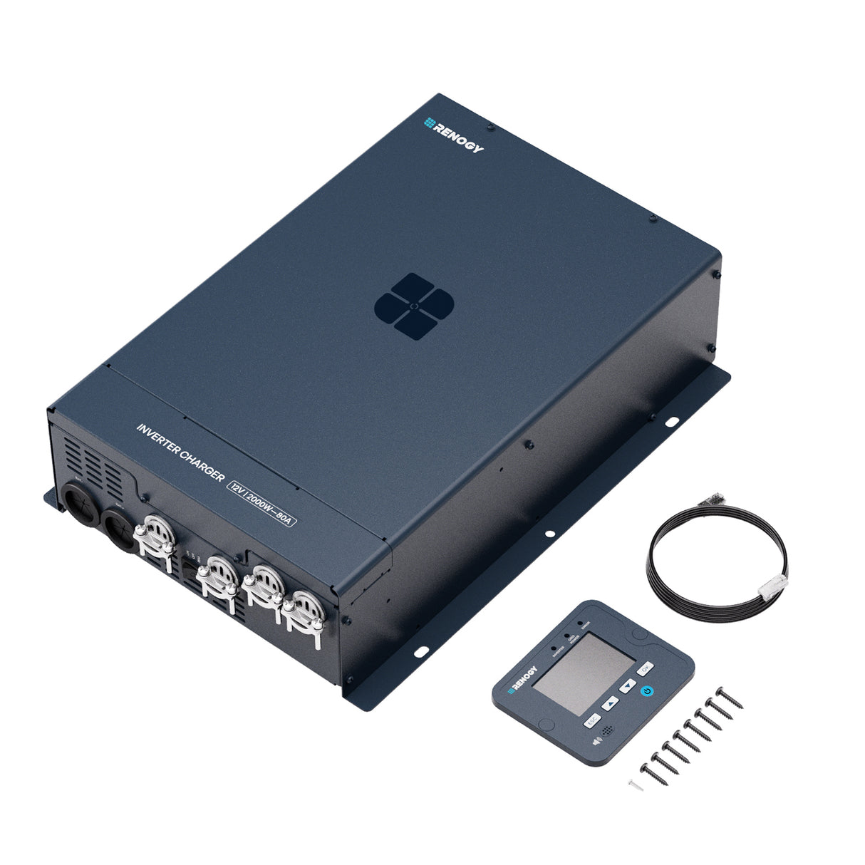 12V 2000W Omvormer Acculader Zuivere Sinusgolf Hoogfrequent Off-Grid