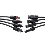 4 to 1 Solar Y Branch Connectors MFFFF  + FMMMM Pair