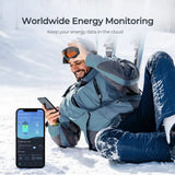 5,12 kWh Caravan Power System | 2X200Ah LiFePO4 Accu – Bluetooth & Autoverwarming, 3000W Omvormer