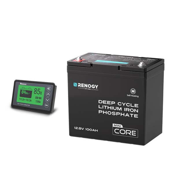 Core Mini DuoHeat 12,8 V 100 Ah Batterij LiFePO₄