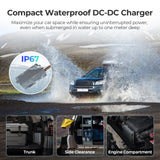12V/24V IP67 50A DC-DC Acculader met MPPT