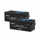 Renogy 12V 300Ah Core Series LiFePO4 Accu – Zelfverwarmend