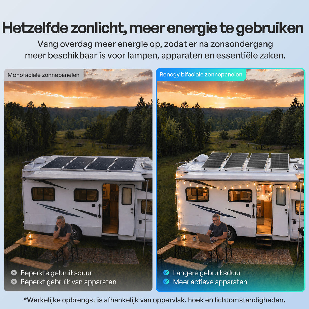 200W Bifaciale Zonnepanele N-Type