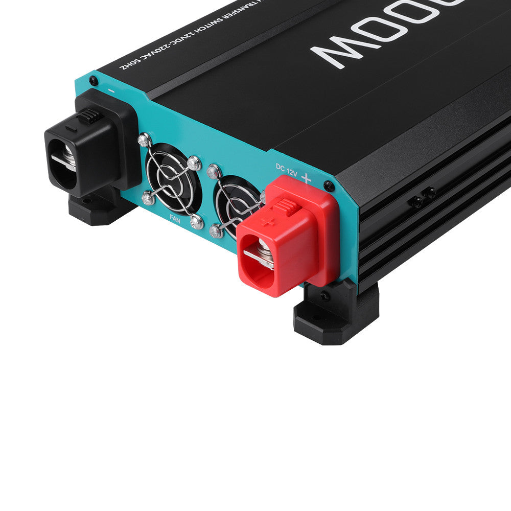 12V 1000W Zonne-omvormer Zuivere Sinus DC naar AC voor Camper, Motorhome, Off-Grid