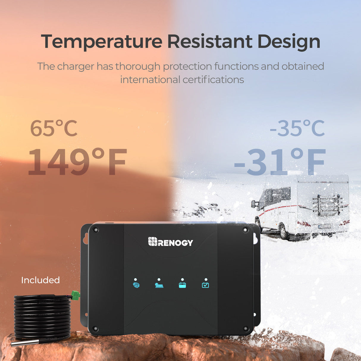 5,12 kWh Power System Caravan & Off-Grid |  2x200Ah LiFePO4 Accu, 3000W Omvormer
