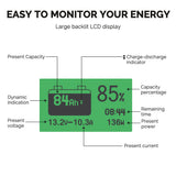 Kit de Energía para Caravana 1,28 kWh | Batería LiFePO₄ 100Ah, Inversor 2000 W
