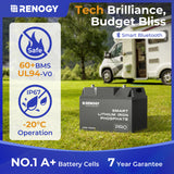 12V 200Ah LiFePO4 Pro Smart Accu – Bluetooth & Autoverwarming