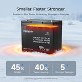 Core Mini DuoHeat 12,8 V 100 Ah Batterij LiFePO₄