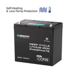 Core Mini DuoHeat 12,8 V 100 Ah Batterij LiFePO₄