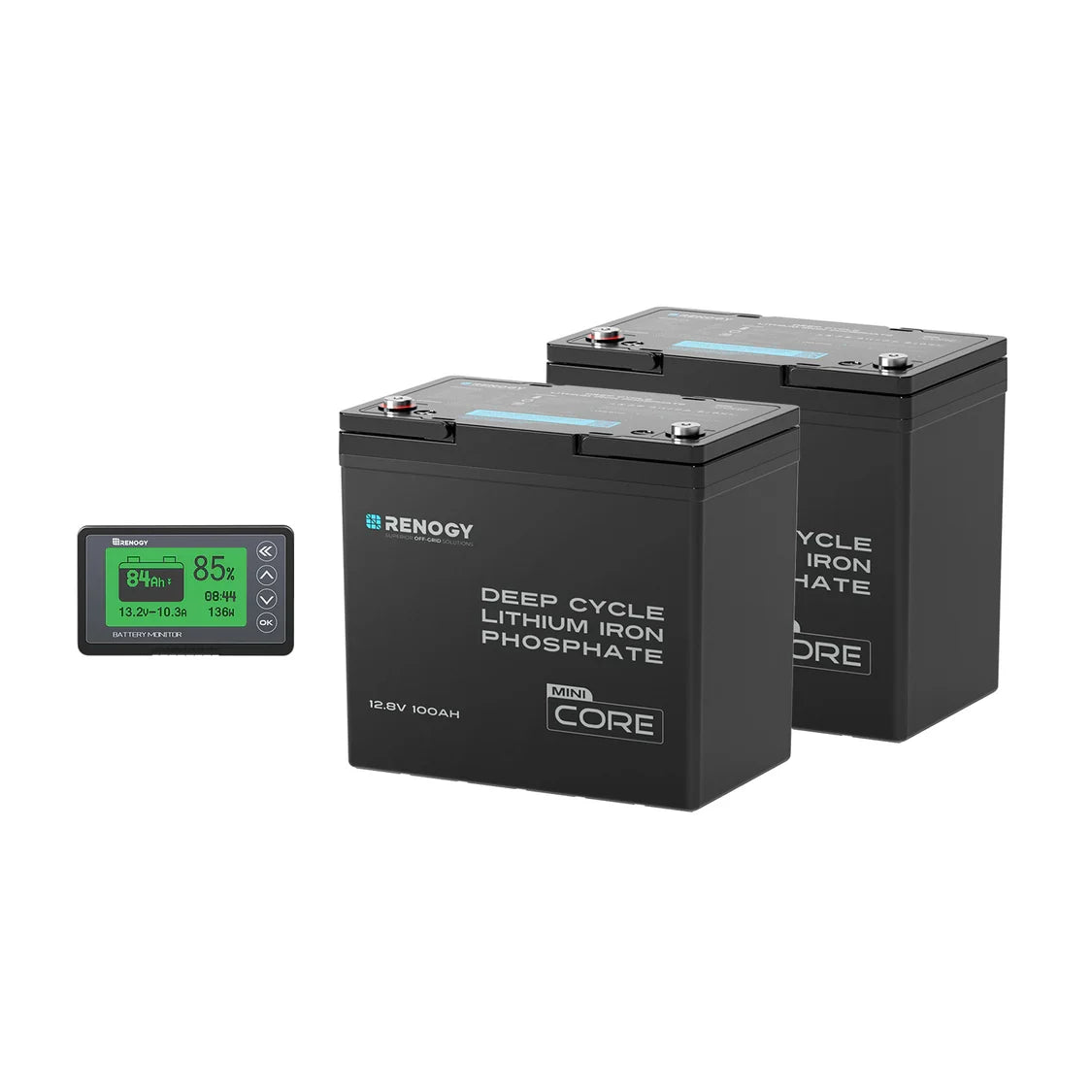 Core Mini — LiFePO₄ 12,8 V 100 Ah Batterij