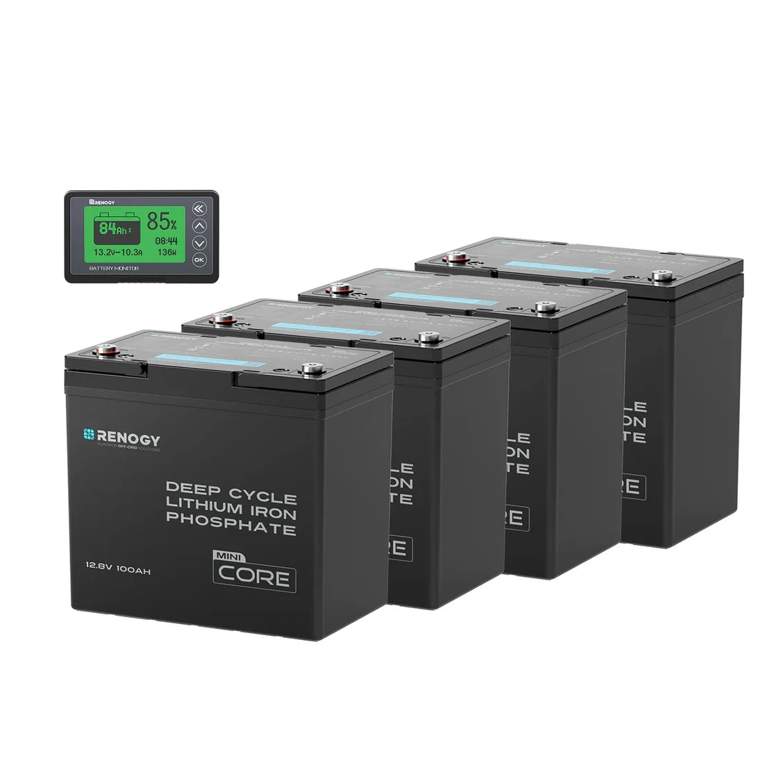 Core Mini — LiFePO₄ 12,8 V 100 Ah Batterij