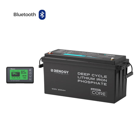 Core – 12V 200Ah LiFePO4 batterij met Bluetooth