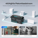 Core – 12V 200Ah LiFePO4 batterij met Bluetooth