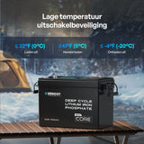 Core Mini 12,8V 200Ah LiFePO4 Batterij met Lage-Temperatuur