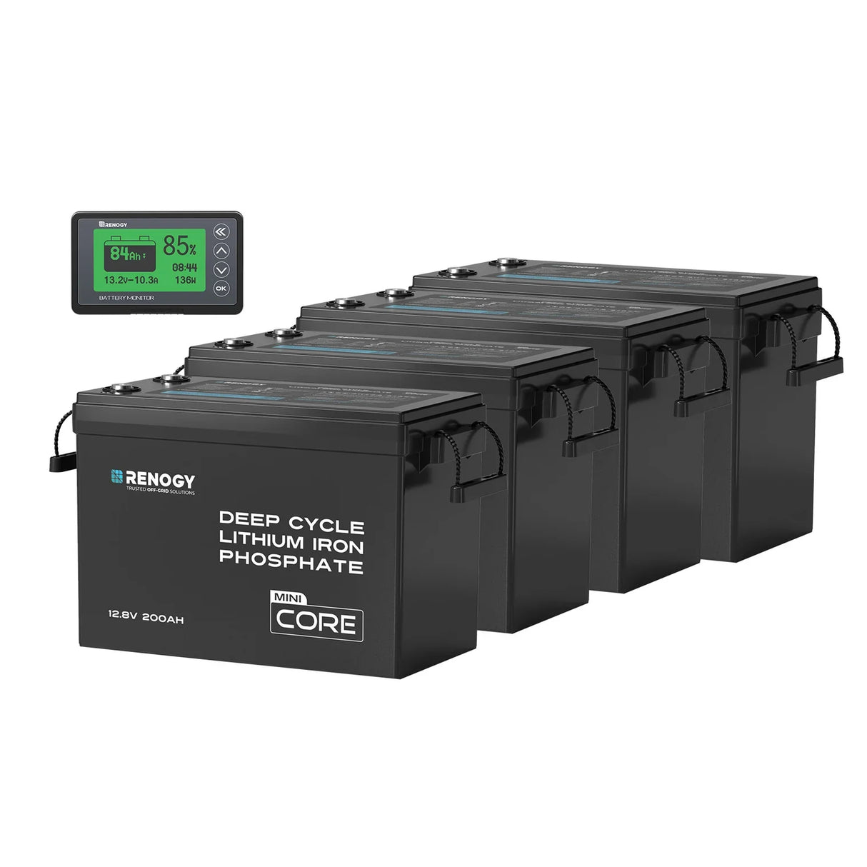 Core Mini 12,8V 200Ah LiFePO4 Batterij met Lage-Temperatuur