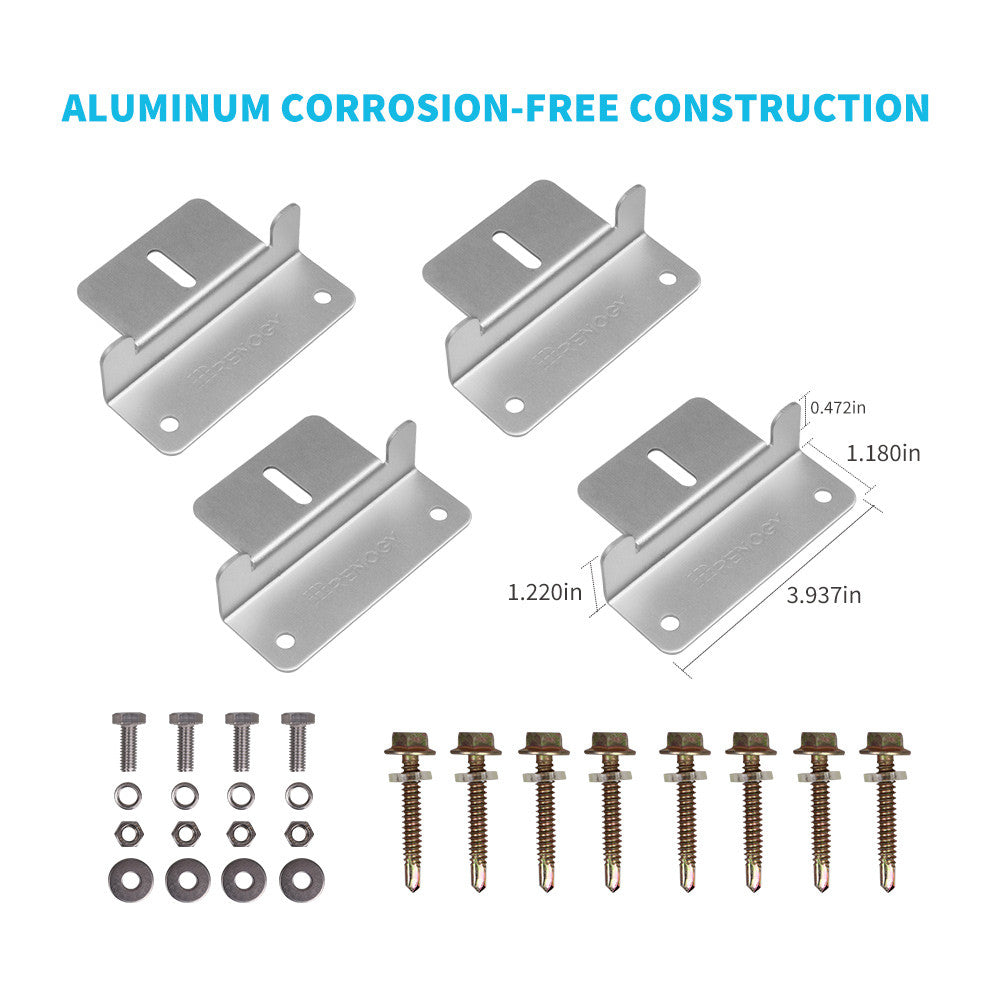 Wiring and Mounting Kit For 100W Solar Panel