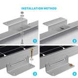 Wiring and Mounting Kit For 100W Solar Panel