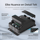5,12 kWh Caravan Power System | 2X200Ah LiFePO4 Accu – Bluetooth & Autoverwarming, 3000W Omvormer