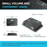 100 Watts 12 Volts Solar Bundle Kits with Wanderer 10 Amp Charge Controller